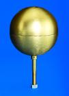 64-100-30094 Store Flag Flush Seam Aluminum Gold Ball Diameter