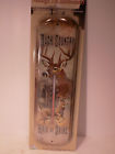 64332313580 Rivers Edge Products Nostalgic Tin Thermometer Buck Counrty