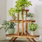 643665851435 Magshion Tier Shape Style Plant Display Stand Potted