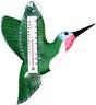645194771741 Songbird Essentials Green Hummingbird Thermometer