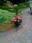 64828 Artscapes Rain Drop Folding Plant Stand 693926648281