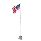 656316 Flagpole Telescoping Solid Construction 7329521656316