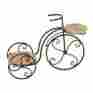 66555 Benzara Garden Plant Stand Outdoor Decor Tricycle Planter Yard Patio Flower Holder 758647665556