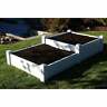 670852111843 Non Applicable Split Level Planter Box White