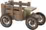 67965u Uma New Vintage Wooden Delivery Truck Decorative Planter