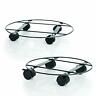 681413314177 Allo Pack Metal Plant Caddy Heavy Duty Iron