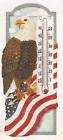 6815 Spoontiques Eagle Resin Thermometer