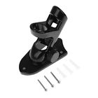 682698813591 Mtsooning Black Flag Pole Bracket Holder Cast Inch