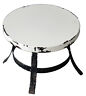 686971056576 Ghd Enamel Stool Plant Stand Antiqued Distressed Vintage