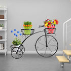6902210515371 Unbranded Tier Bike Designed Black Metal Pot Plant