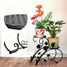 6902210936602 Dazone Metal Plant Flower Pot Stands Two Tiers