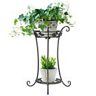 6933331636027 Aanjoy Tiers Potted Plant Stand Metal Flower Pot