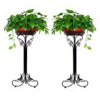 6970023939110 Shengmo Pack Of Black Iron Artflowerpot Stands With