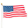699935010910 Unbranded Solemn Outdoor Decoration Halyard Pole Us America
