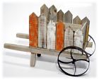 6w2239 Your Hearts Delight Wood Slat Pallet Wheelbarrow Planter 840250022748