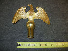 7.5in. Eagle Wide Tall Usa Metal 7in. Shiny Patriotic Color Gold Topper Flag