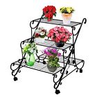 702455021851 Aishn Plant Flower Stand Rack Display With Tier
