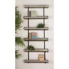 705565 General Rustic Galvanized Iron Planter Vertical Wall Plant 0758647705566