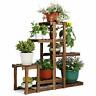 707516902216 Hynawin Plant Stand Wood Multi Tier Shelf Holder
