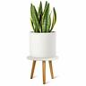 710859251576 Ykb Wood Plant Stand Table Indoor Tall Planter