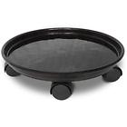 711531055239 Jznova Plant Pallet Caddy With Wheels Round Flower