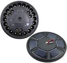 713752558568 Sunrain New Black Solar Power Flagpole Light Led