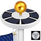 Ip65 714929516299 Blinngo Led Solar Flag Pole Lights Waterproof Flagpole