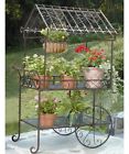 721227454123 Plant Stand Flower Cart Garden