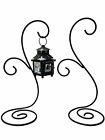 721315109386 Home Accent Black Iron Hanging Planter Stand Air