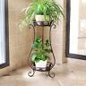 727261097043 Tiangu Wrought Iron Plant Stands Indoor Outdoor Metal
