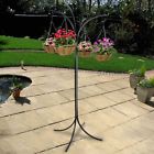 72998 Hanging Plant Stand Baskets Holder Patio Planter Garden 611417972998