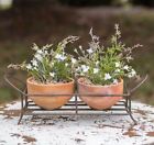 730792218641 Colonial Tin Works Iron Tabletop Stand With Two