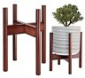 735202008485 Zpirates Wood Plant Stand For Indoor And Outdoor
