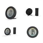 736220373975 Gaoag Round Thermometer Digital Indoor Wireless Temperature Ga