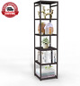 744110578638 Bemiso Tier Bamboo Shelf Bookshelf Flower Plant Rack