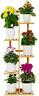 7445045690626 Bamboo Plant Stand Rack Tier Potted Indooroutdoor Multiple