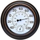 747356372992 Metal Outdoor Thermometers Decorative For Garden Pool Patio