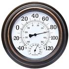 747356373098 Thermometer For Room Decorative Patio Garden Wall Hygrometer