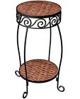 7503626 Panacea Products Double Resin Woven Steel Plant Stand
