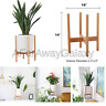 750920872996 Yxmyh Plant Stand Mid Century Wood Flower Pot