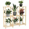 751031628601 Shallwe Wooden Plant Rack Board Diy Storage And