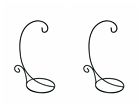 753970486298 Grace Home Black Lantern Air Plant Flower Pot
