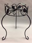 754563 Panacea New Black Brushed Bronze Metal Plant Stand Up To