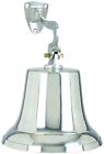 758647305308 Benzara Aluminum Bell With Beautiful Wall Bracket