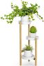 767087095076 Wisuce Bamboo Plant Stands Indoor Tier Tall Corner
