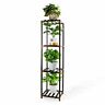 769307921448 Pumboom Plant Stand Indoor Outdoor Pine Wood Tall
