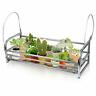 783103553580 Fitlyiee Balcony Flower Pot Holder Stand Metal Patio