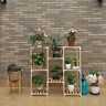 793101798685 Aikupney Plant Stand Indoor Outdoor Wood Tier Potted