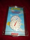 8102 Zelco Vintage 1989 White The 2nd Degree Indoor Outdoor Thermometer System 049201081029