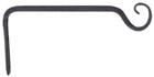 820496 Panacea Black Hanging Plant Bracket Forged Straight Hook 093432894064